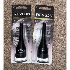 2 Brand New Revlon Colorstay Cream Gel Eye Liner Black